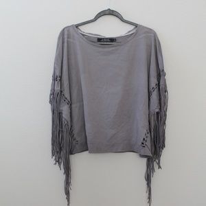 Bohemian Fringe Blouse